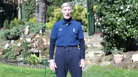 Health and Fitness Daily Activity: Try this workout routine from (85 Year old!) Tottenham legend Cliff Jones!