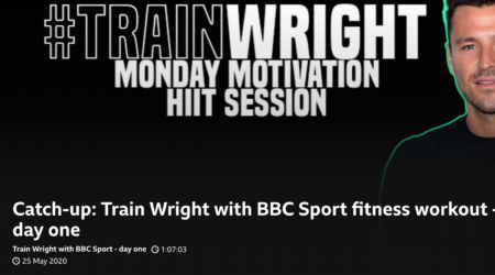 Health and Fitness Daily Activity: Try this HIIT workout lead by Mark Wright which are suitable for a range of fitness levels and will help you burn around 500-600 calories