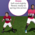 Train like a Footballer, Using the motion capture technology used to generate EA SPORTS' series of FIFA video games, and featuring Manchester United striker Marcus Rashford, this activity shows you how to master simple movements and help you train like a footballer.