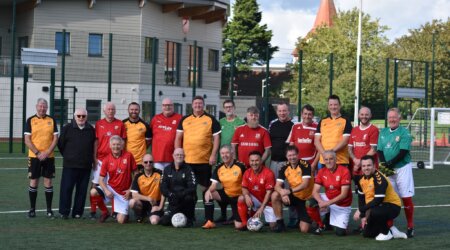 STFC Walking Football Team takes on Newport County