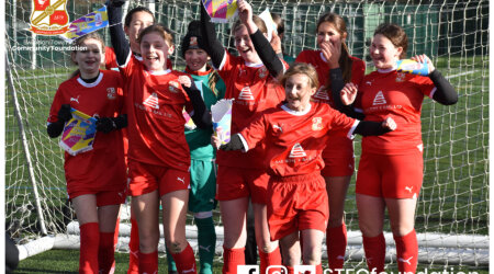 Wyvern St Edmunds Take Swindon to the Next Round of the EFL Utilita Girls Cup!