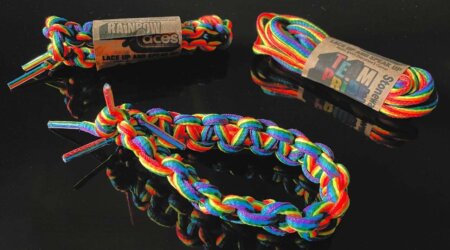 Rainbow Bracelets in support of Rainbow Laces!