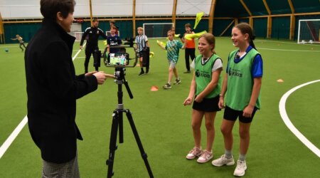 BBC Wiltshire Came To Foundation Park!