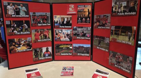 Swindon Town FC Community Foundation Receives Generous Donation from Christ Church, Swindon