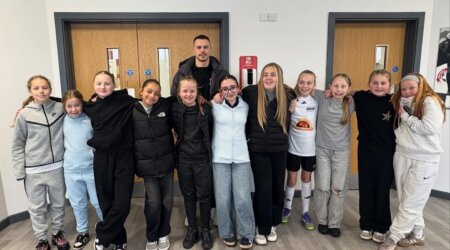 Billy Bodin Visited Our Saturday Team Club