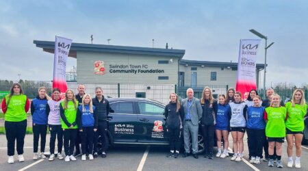 We Strengthen Our Girls' Provision with Support from Fish Brothers Kia Swindon!