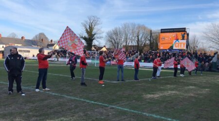 STFC Mental Health Team at Rodney Parade