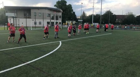 Football Fans In Training