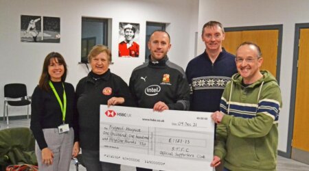 Prospect Hospice Cheque