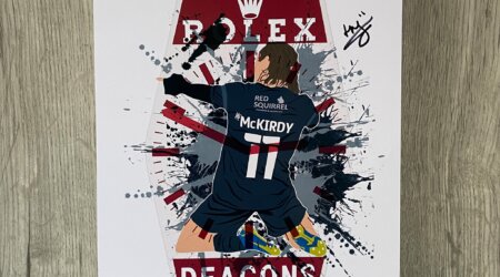 One of a kind McKirdy/Rolex print raffle!