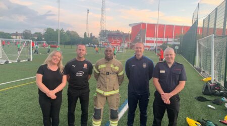 Fire Safety and Refereeing event with Sam Allison!