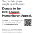 Ukraine Humanitarian Appeal
